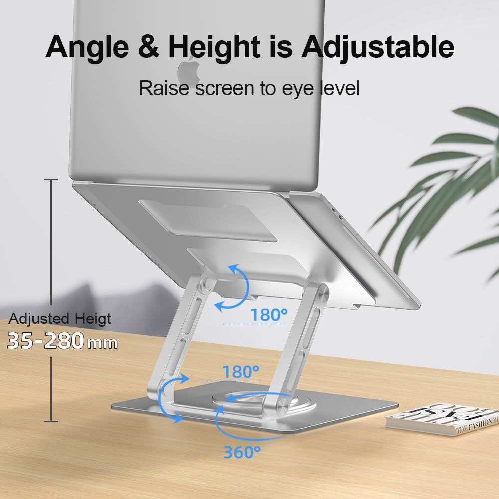 360° Foldable Rotating Laptop Stand