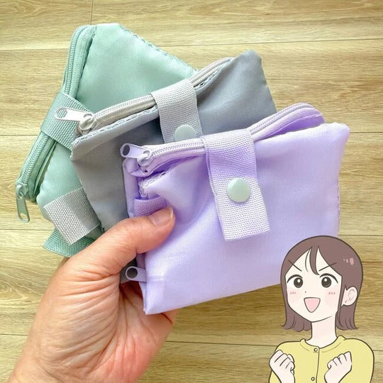 Fashion Square Portable Mini Storage Bag