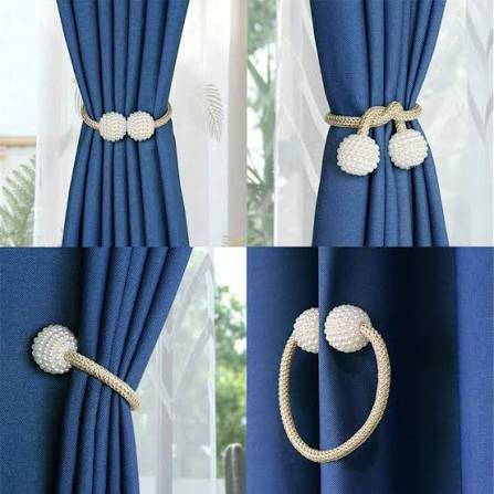 Premium Magnetic Curtain Tiebacks