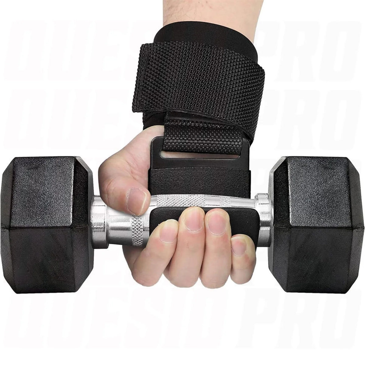 Adjustable Fitness Lifting Straps with Hooks
