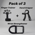 3-in-1 Hand & Forearm Strength Kit