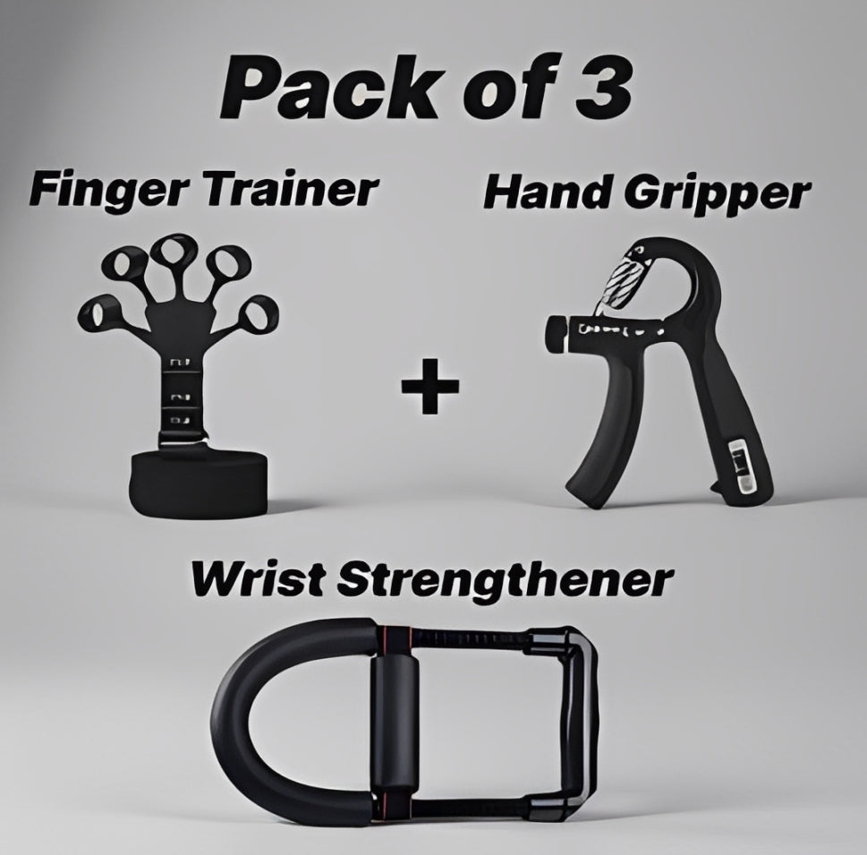 3-in-1 Hand & Forearm Strength Kit