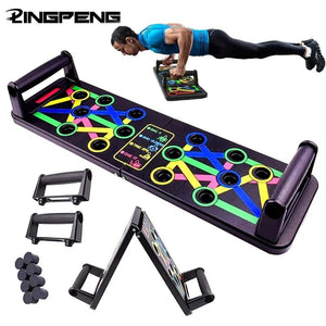 9 In 1  Folding Push-up Fitness Board Sports