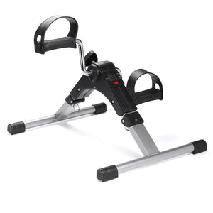 Foldable Home Mini Fitness Bike with LCD Monitor