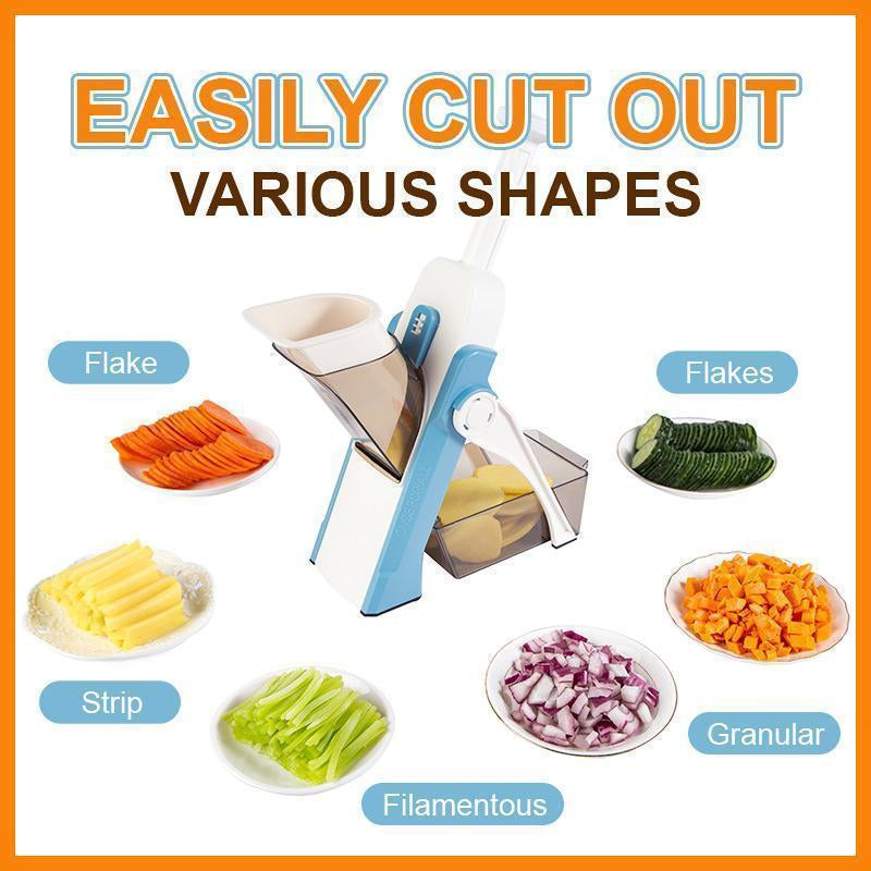 5 in 1 Multifunctional vegetable cutter and Slicer