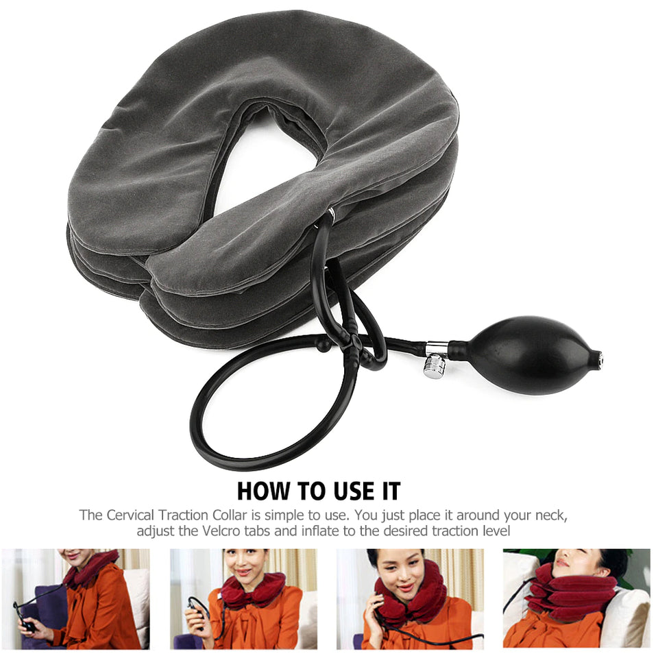 3 Layers Neck Pillow Massager