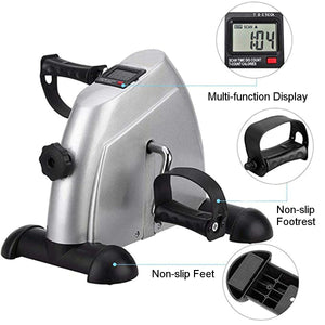 Mini Pedal Stepper Exercise Machine LCD Monitor