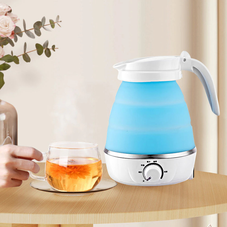 Travel Collapsible, Portable, Foldable Electric Kettle - 600ML