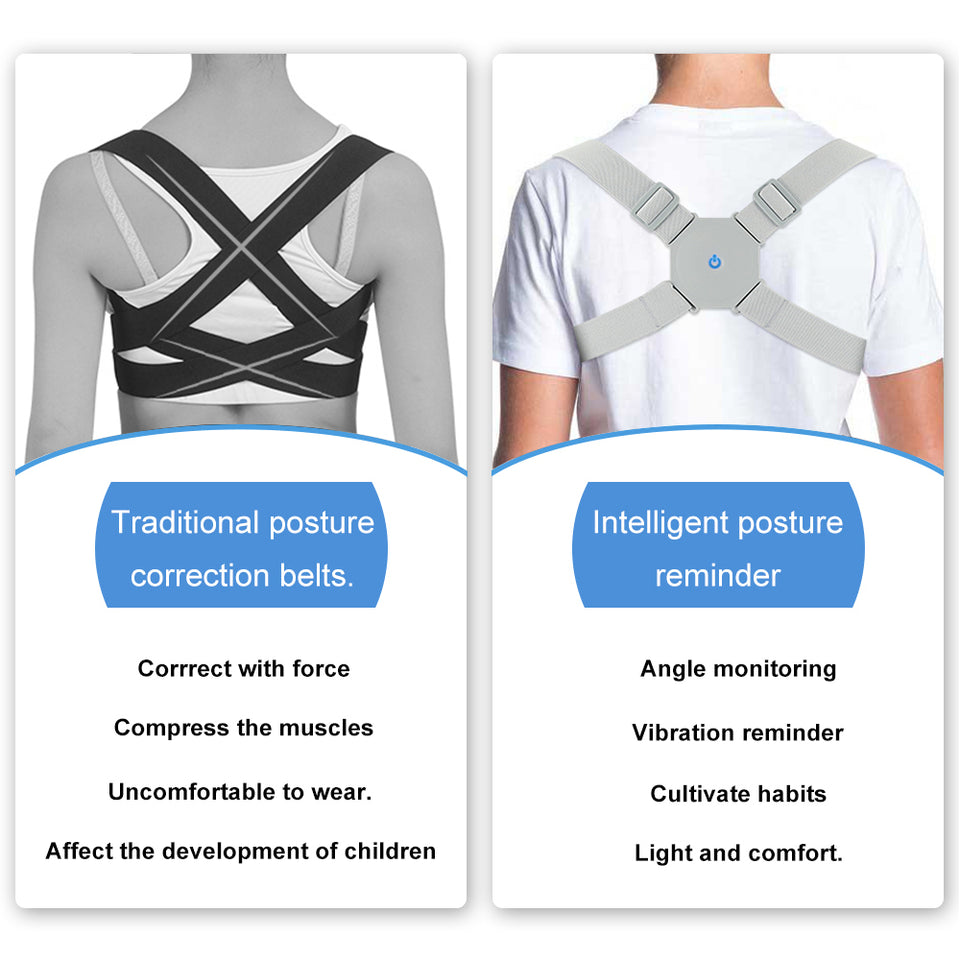 Induction vibration posture corrector